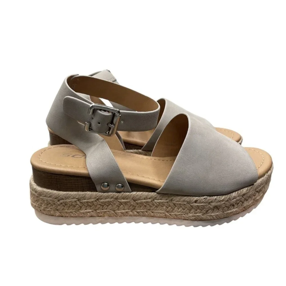 Soda Womens Sandals‎ Size 6 2